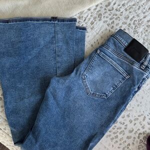 Express Classic Light Blue Straight-Leg Jeans